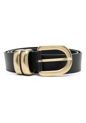 By Malene Birger Zoira leather belt - Black