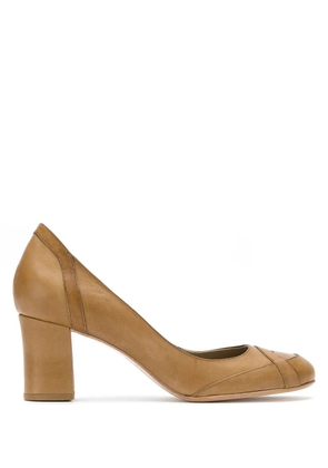 Sarah Chofakian Swan pumps - Brown