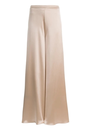 VOZ Charmeuse palazzo trousers - Neutrals