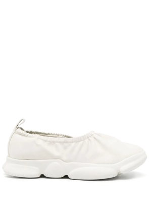 Camper Karst leather ballerina shoes - White