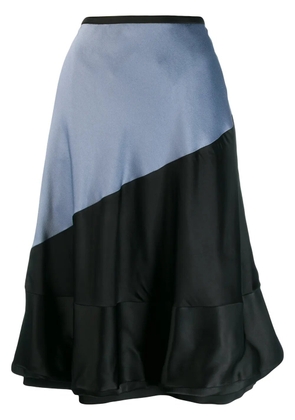 LOEWE colour-block balloon skirt - Grey