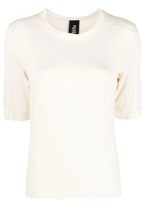 Thom Krom decorative-stitching T-shirt - Neutrals