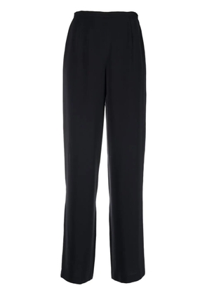 Giorgio Armani Pre-Owned 1990s high-waisted wide-legged trousers - Black