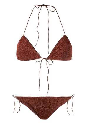 Oséree two-piece bikini set - Brown