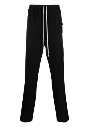 Rick Owens straight-leg wool track pants - Black