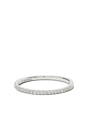 We by WHITEbIRD 18kt gold diamond Solange ring - Silver