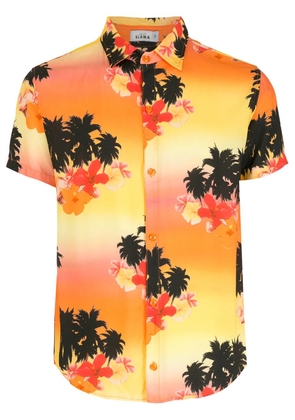 Amir Slama tropical print short-sleeve shirt - Multicolour