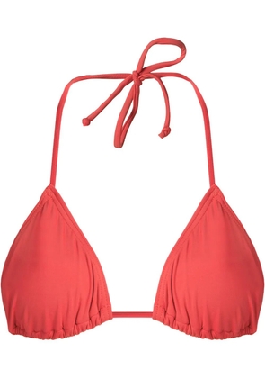 Amir Slama triangle bikini top - Red