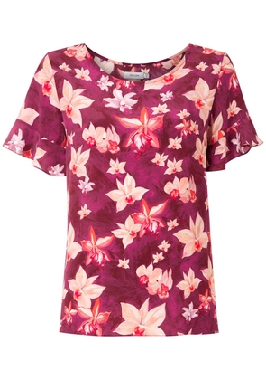 Isolda Anaí silk crepe blouse - Purple