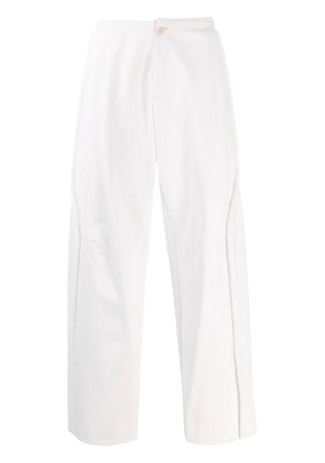 Walter Van Beirendonck Pre-Owned 2009/10 Glow faux leather trousers - White