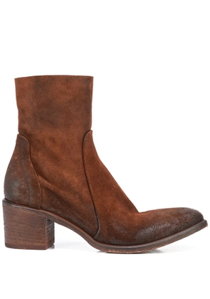 Madison.Maison suede ankle boots - TAN