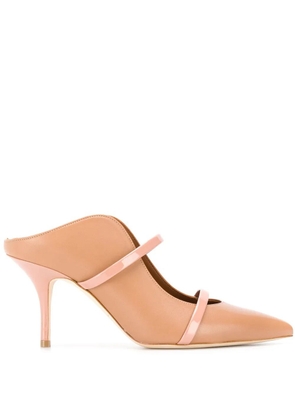 Malone Souliers pointed mules - Neutrals