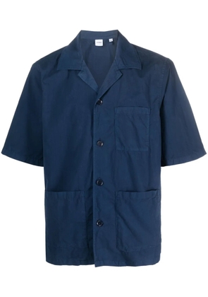 ASPESI short-sleeve cotton shirt - Blue
