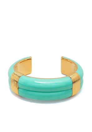 Aurelie Bidermann Double Katt cuff bracelet - Gold