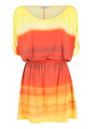 Amir Slama gradient dress - Orange