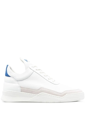 Filling Pieces low-top leather sneakers - White