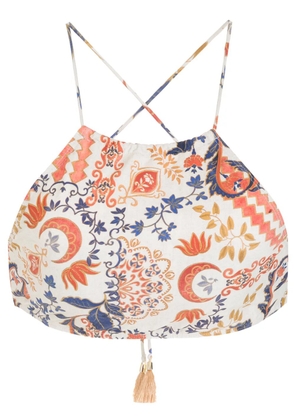 Lygia & Nanny Ilana paisley floral-print bikini - Neutrals