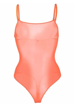 Maison Close Corps à Corps Neon bodysuit - Orange