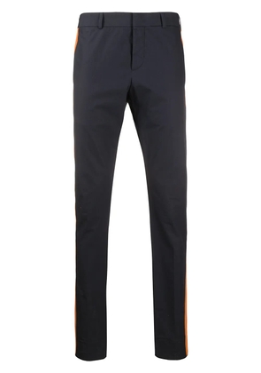 Valentino Garavani contrast panel trousers - Blue