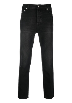 Department 5 logo-patch slim-cut jeans - Black