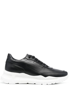 Philipp Plein Runner leather low-top sneakers - Black