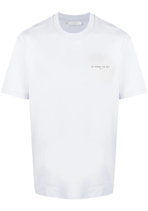 Ih Nom Uh Nit graphic-print jersey T-shirt - Blue