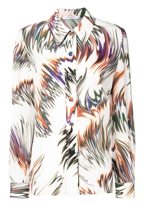 Givenchy swirl print shirt - White