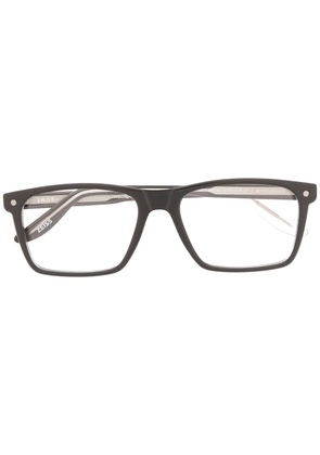 Snob Max rectangular-frame glasses - Black