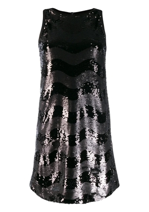 Emporio Armani Abito sleeveless embellished dress - Black