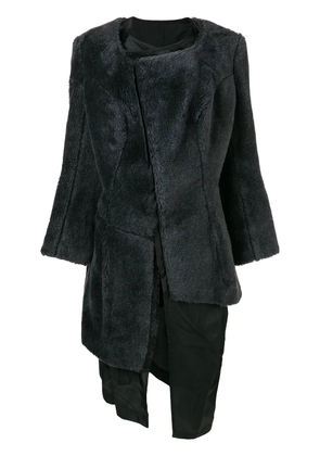 Comme Des Garçons Pre-Owned 1997 faux fur coat - Grey