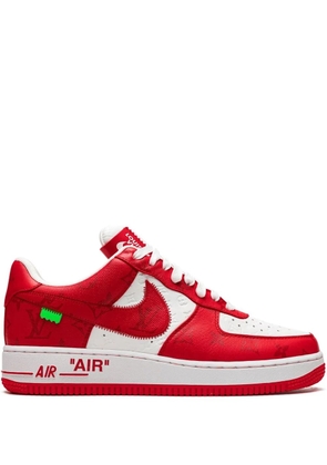 Nike x Louis Vuitton Air Force 1 Low 'Virgil Abloh - White/Red' sneakers