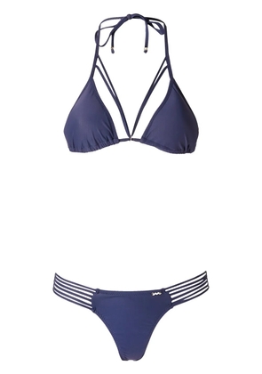 Amir Slama triangle bikini set - Blue