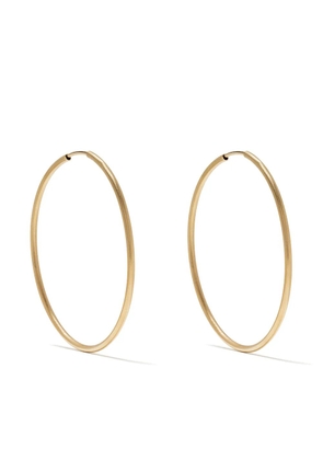 We by WHITEbIRD 18kt yellow gold large hoop earrings