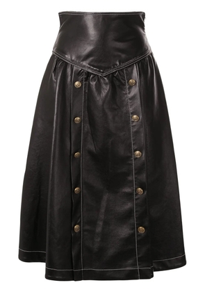 Philosophy Di Lorenzo Serafini panelled flared skirt - Black