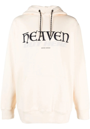 Wood Wood Zeus Heaven cotton hoodie - Neutrals