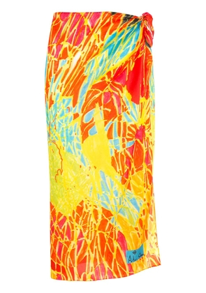 Amir Slama printed beach skirt - Multicolour