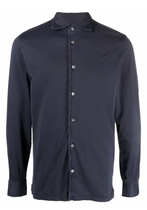 Fedeli jersey button down shirt - Blue