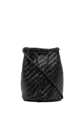 DRAGON DIFFUSION Pompom Double Jump bucket bag - Black