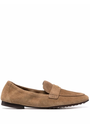 Tory Burch Ballet leather loafers - Brown