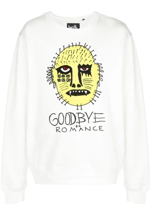 Haculla Goodbye Romance print sweatshirt - White