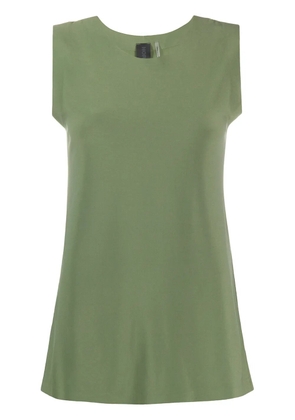Norma Kamali round neck tank top - Green