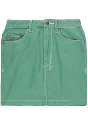 Ksubi five-pocket mini skirt - Green