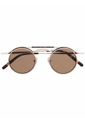 Matsuda round-frame sunglasses - Gold