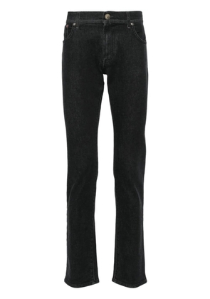 Corneliani mid-rise tapered jeans - Grey