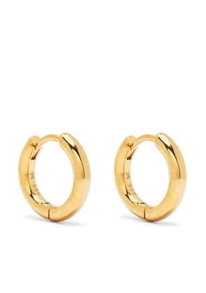 Missoma Tunnel mini hoop earrings - Gold