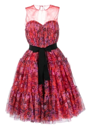 Philosophy Di Lorenzo Serafini floral-print flared midi dress