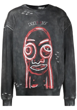 Haculla Don't Try jumper - Grey