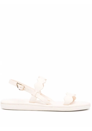 Ancient Greek Sandals Afros scalloped-strap sandals - Neutrals