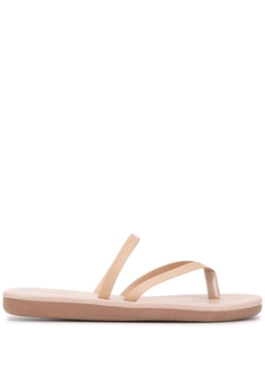 Ancient Greek Sandals leather thong flip flops - Neutrals