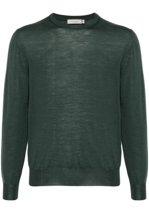 Canali fine-knit sweater - Green